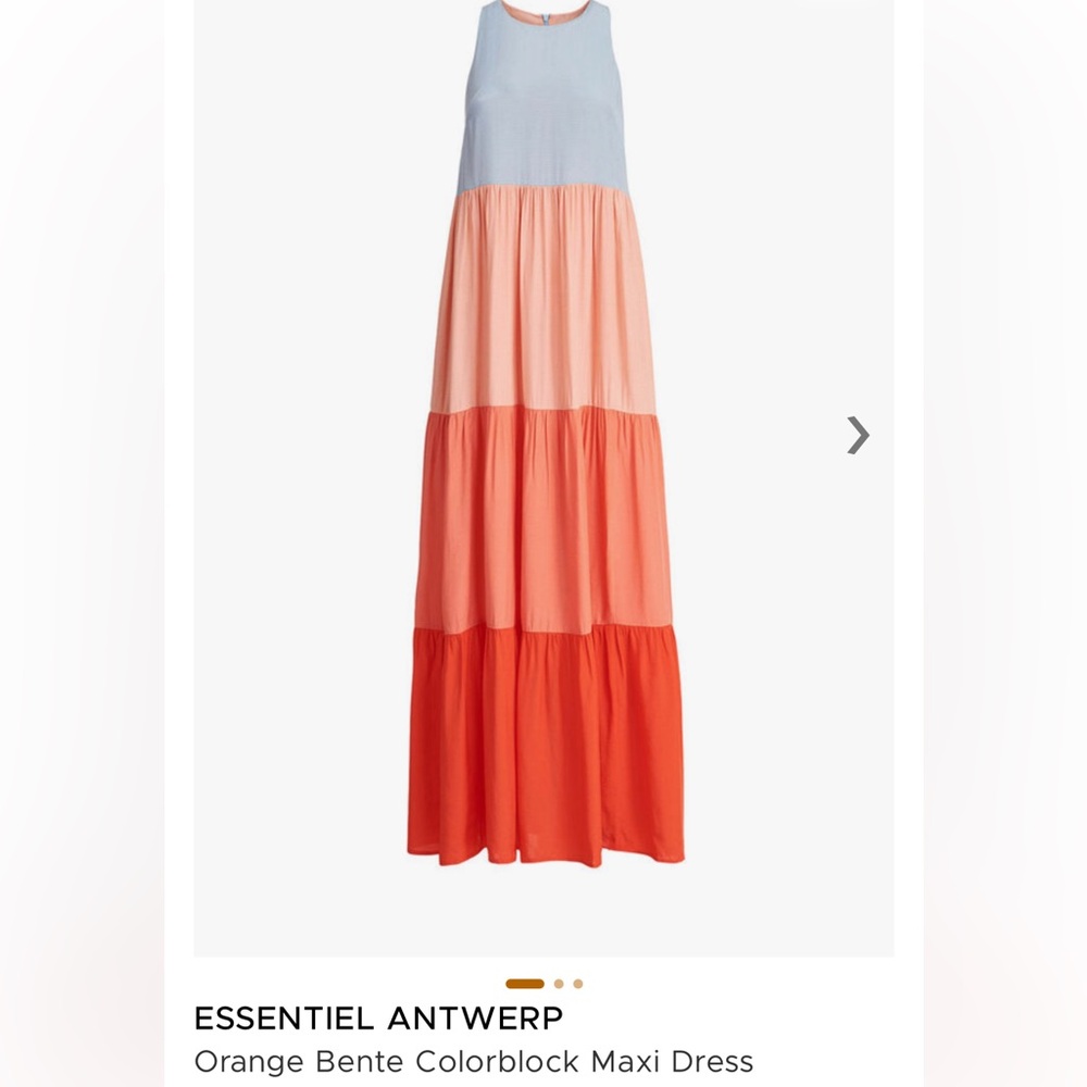 Essentiel Antwerp Colorblock Dress Size 8